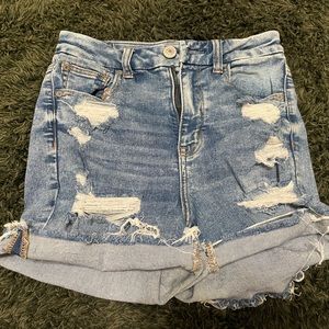 American Eagle jean shorts, size 4
